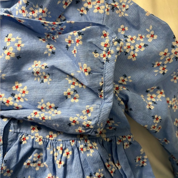 Baby Gap collared button up dress. - Picture 3 of 5
